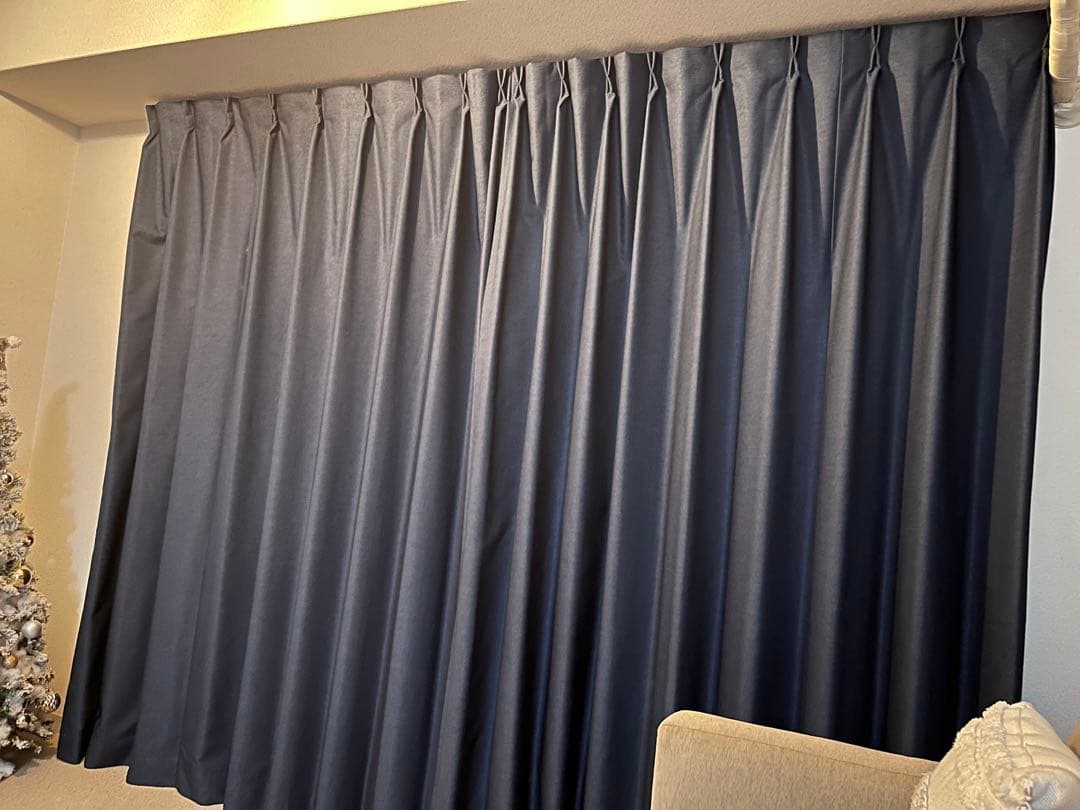 遮光1級・遮熱・遮音 ネイビー NV 130×190×2