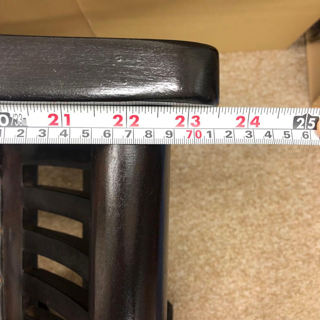 アジアンスタイル カルティニチェア ベンチ 彫刻 椅子 木製 スツール バリ家具