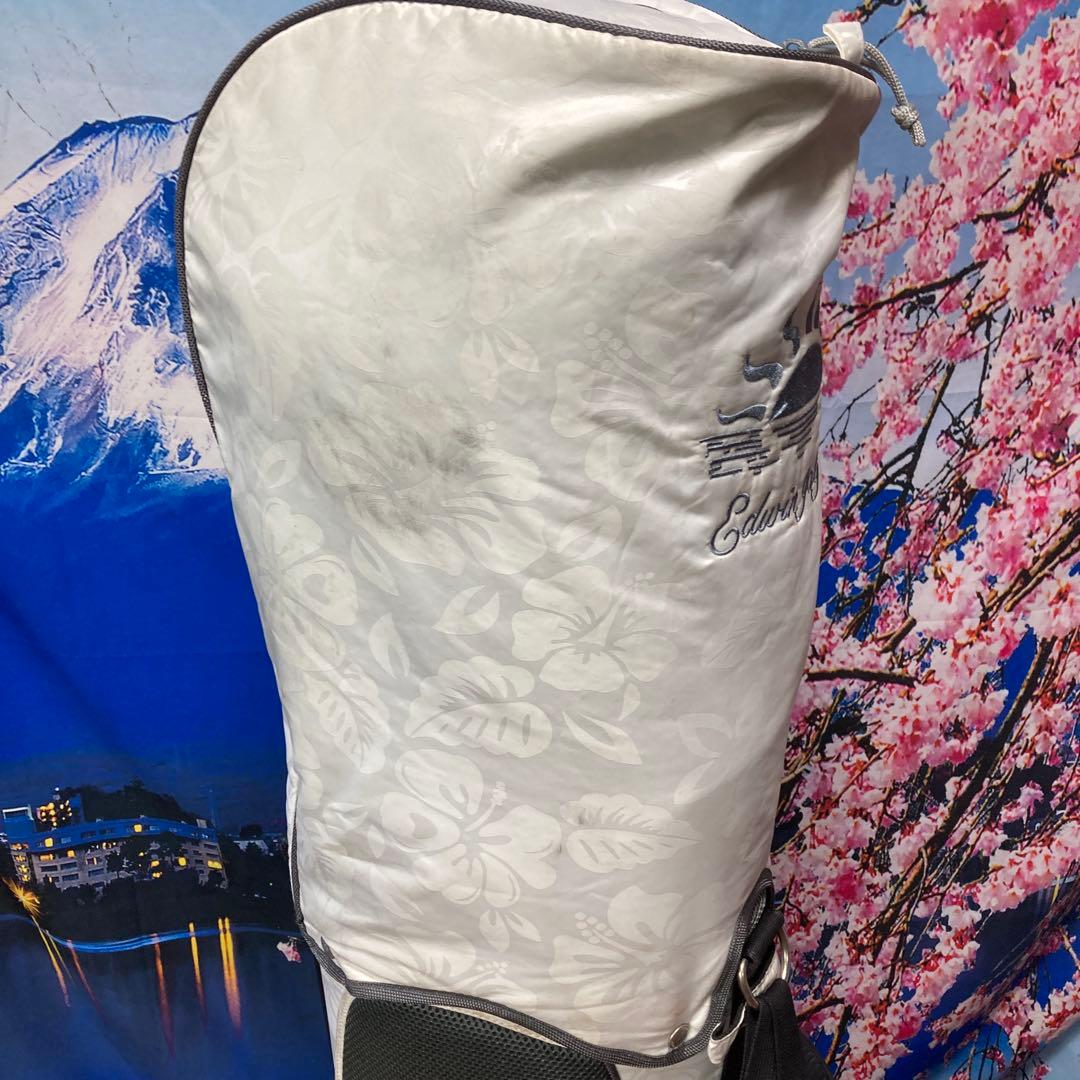 寶BU-1092 EDWIN スタンド式 キャディバッグ ホワイト