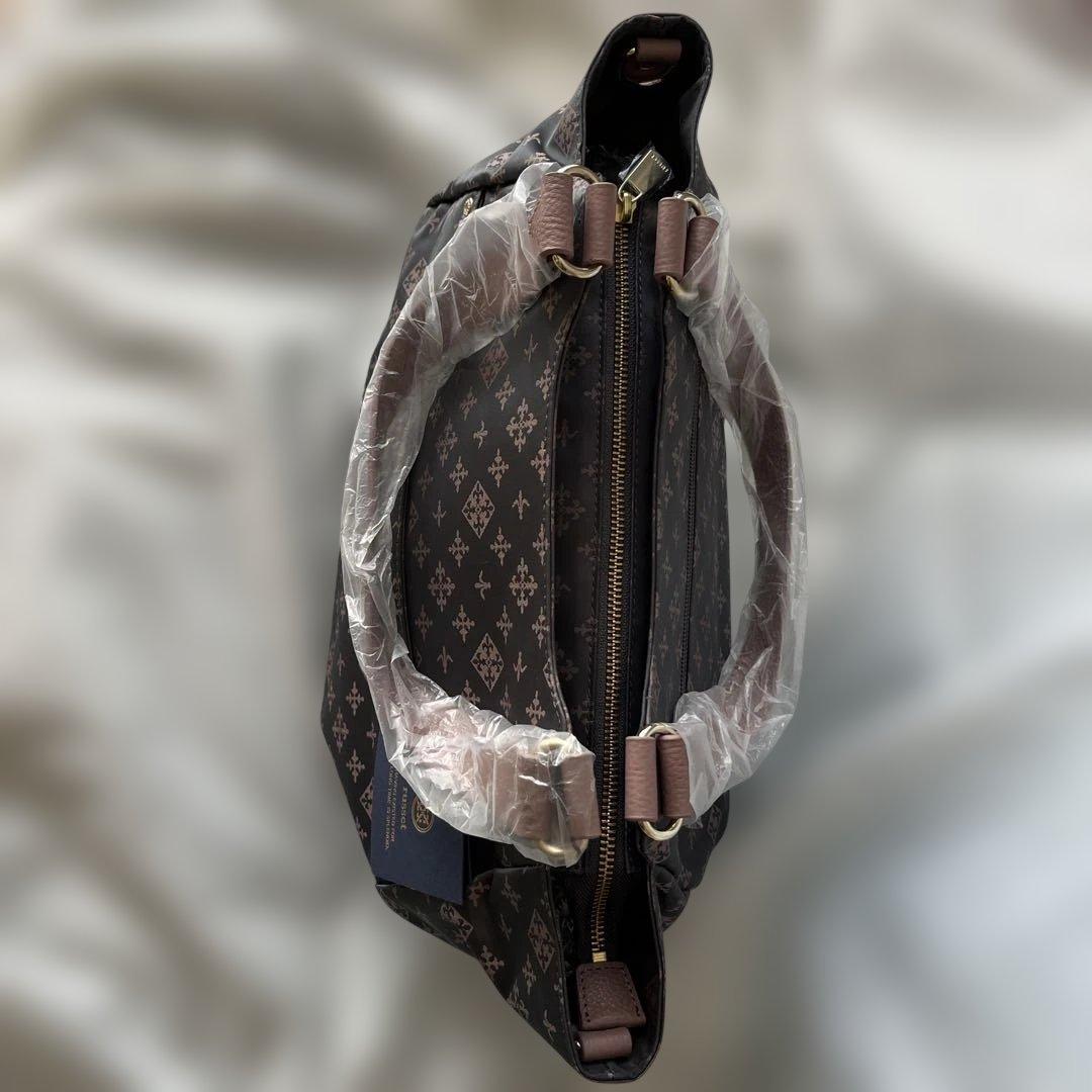 新品未使用russet ピンクグレー バッグ