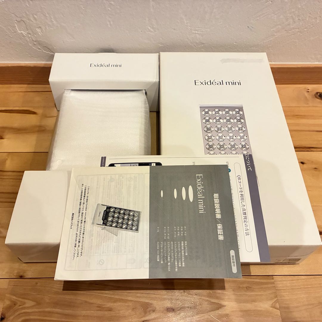 美品‼️Exideal mini エクスイディアル ミニLED美顔器 EX-120