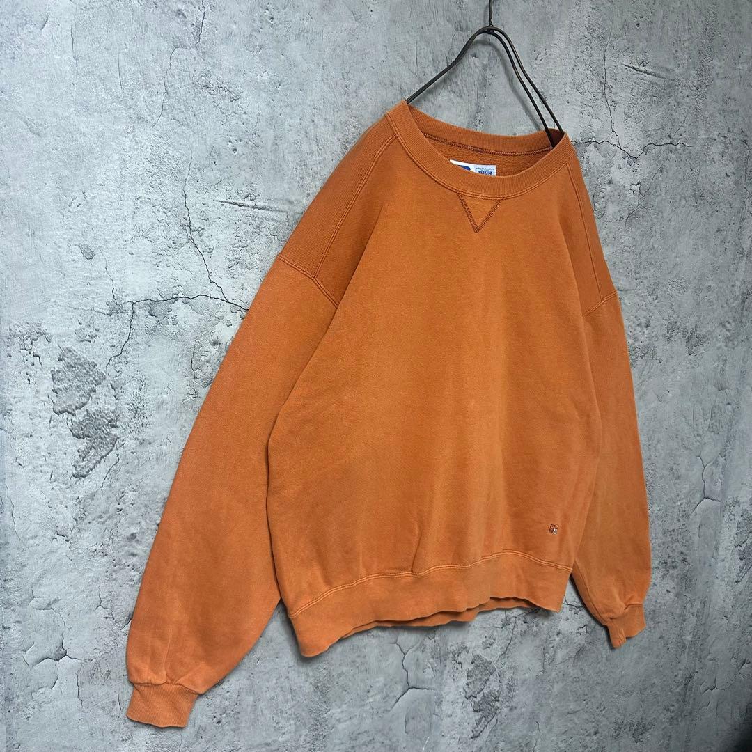 【超人気◎】RUSSELL ATHLETIC　スウェット　無地　USA製　90s