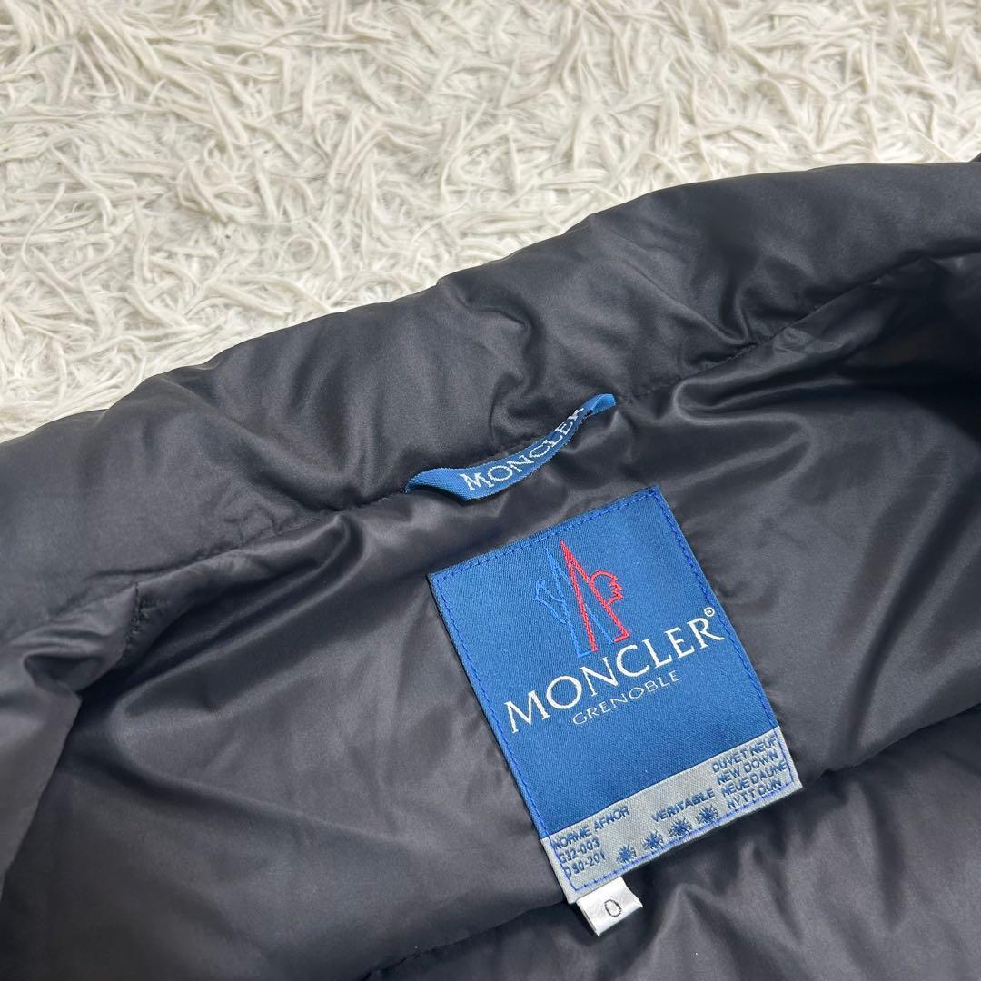 15994✨90s モンクレール 青タグ Y2K 短丈 ダウンジャケット