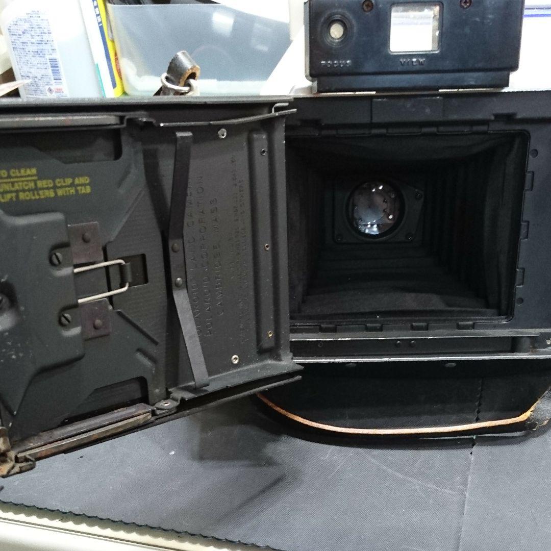 アンティーク蛇腹ポラロイドカメラ