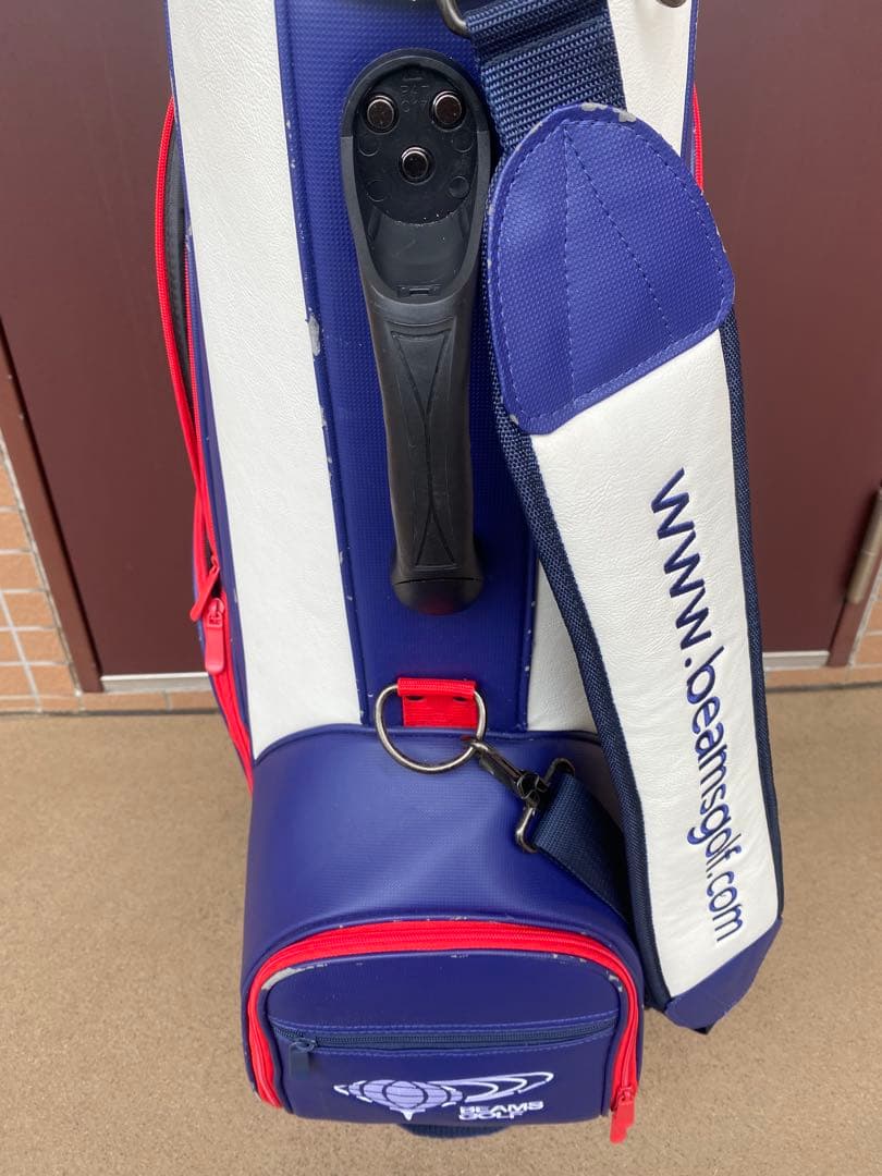 BEAMS GOLF × CROWN キャディバッグ