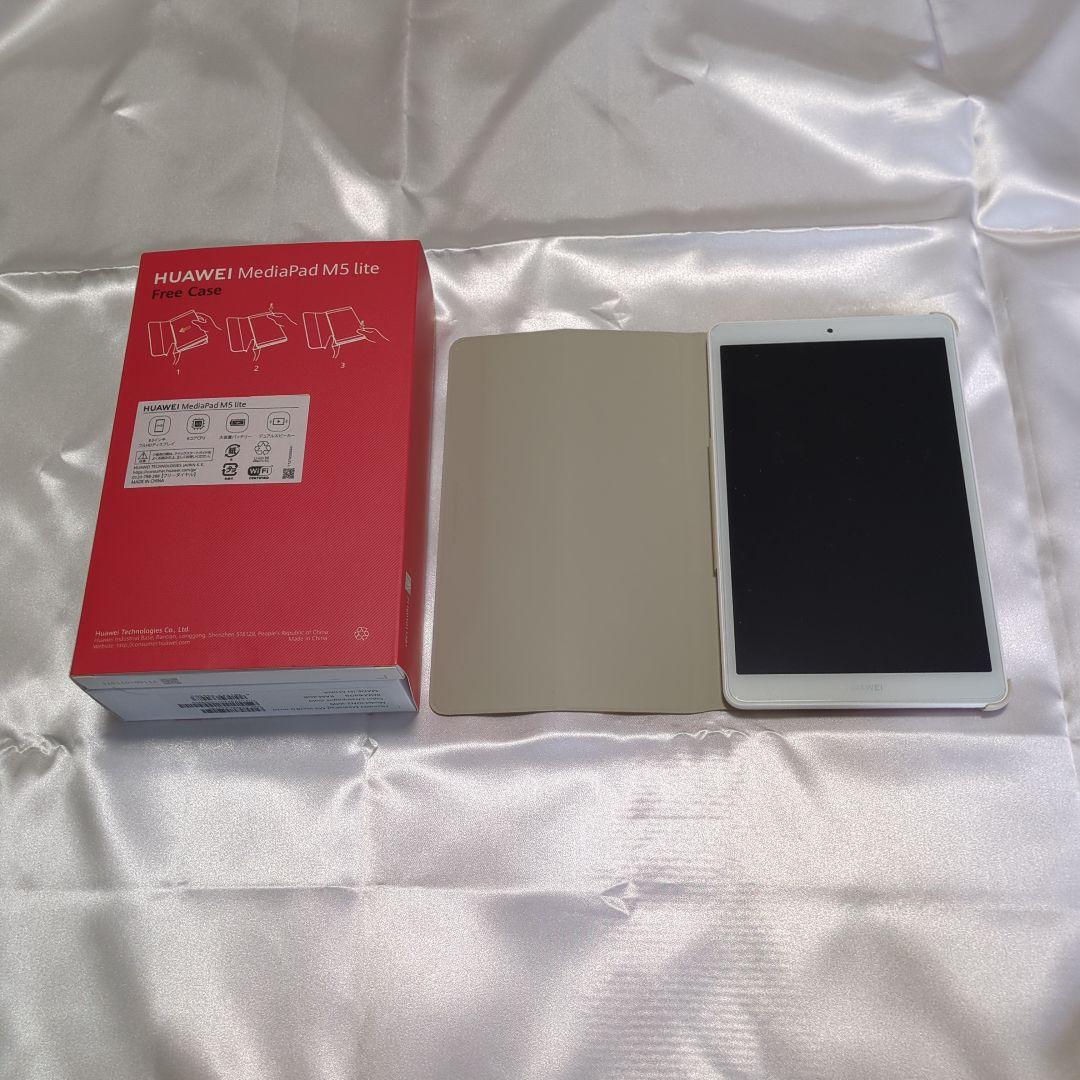 Huawei MediaPad M5 Lite 本体 カバー付き