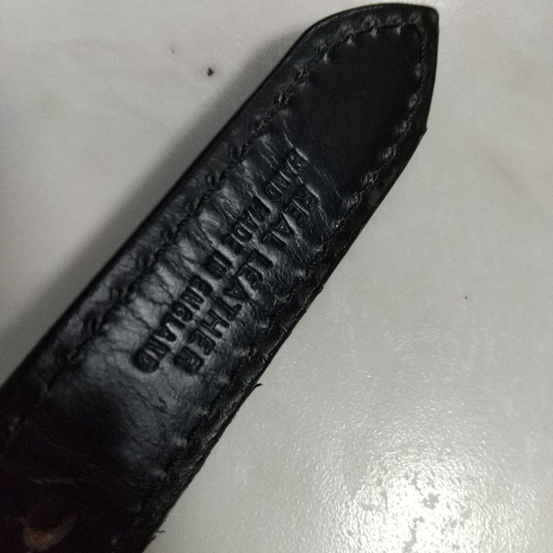 美品 WHITEHOUSE COX ホワイトハウスコックス ベルト トリコロール