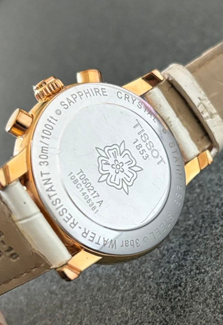 Tissot:レディース、クオーツ腕時計、電池交換済み