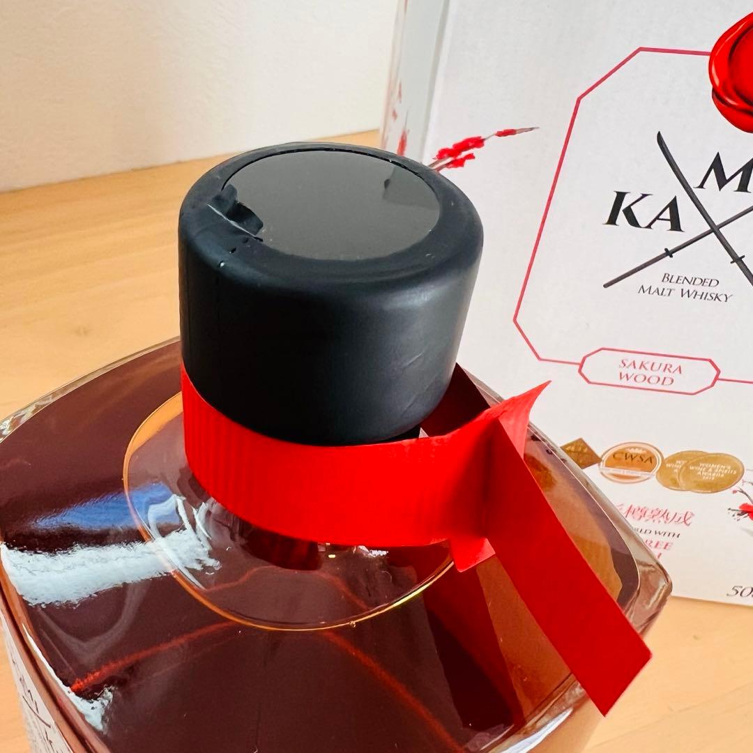 《超希少品》神息 KAMIKI 桜ウッド ウイスキー