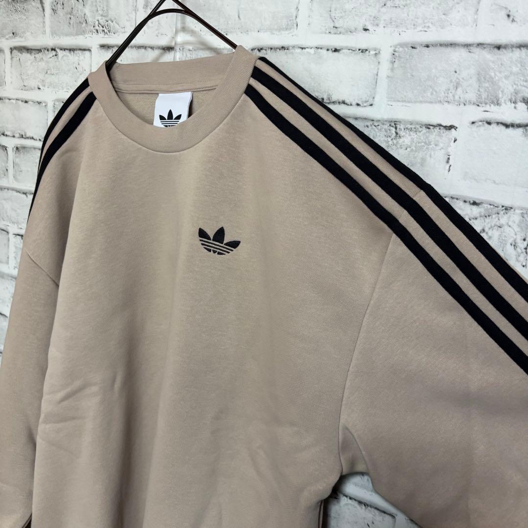 海外限定M⭐️adidas オーバーサイズ クルーネック スウェット michi