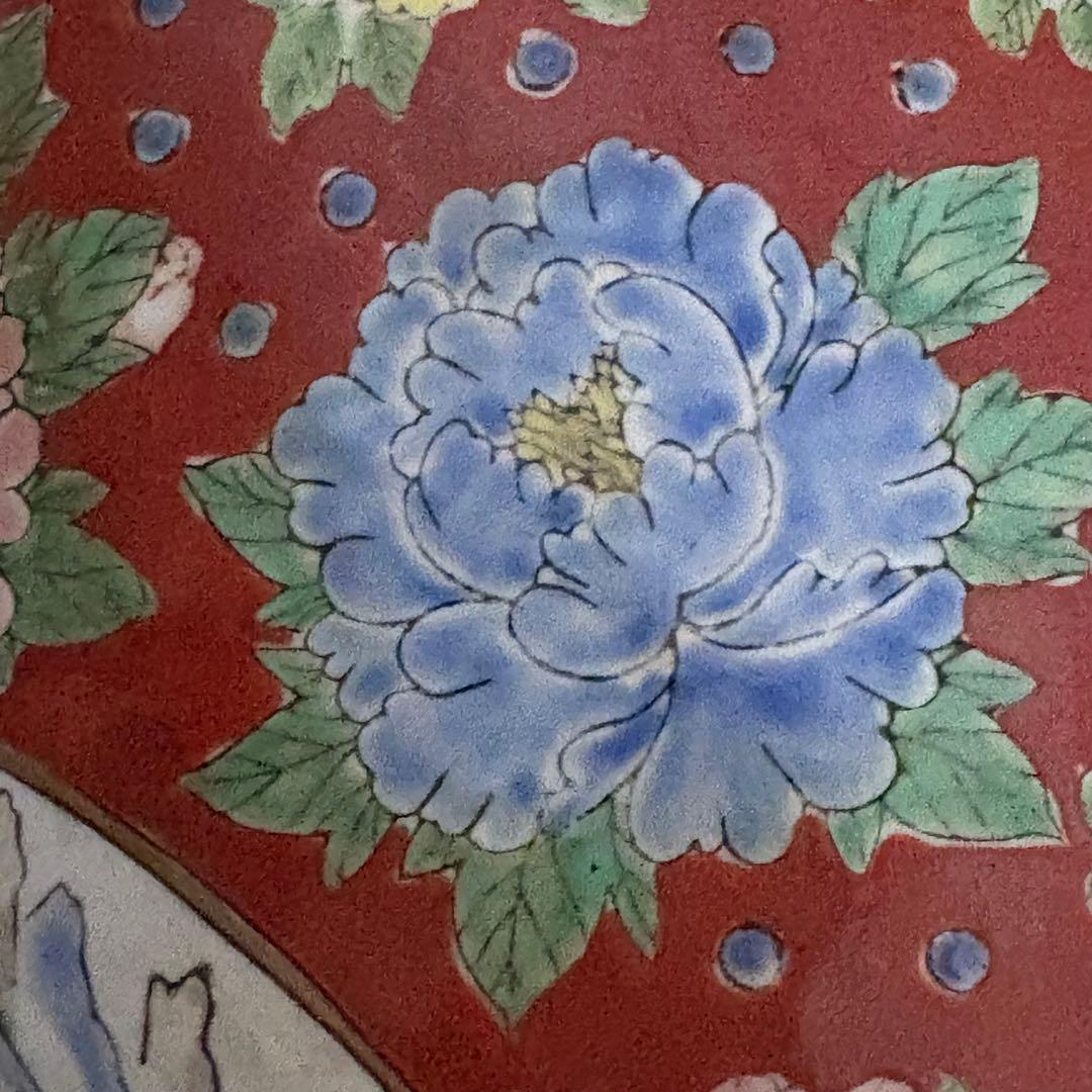 古伊万里◎兎図赤絵火鉢