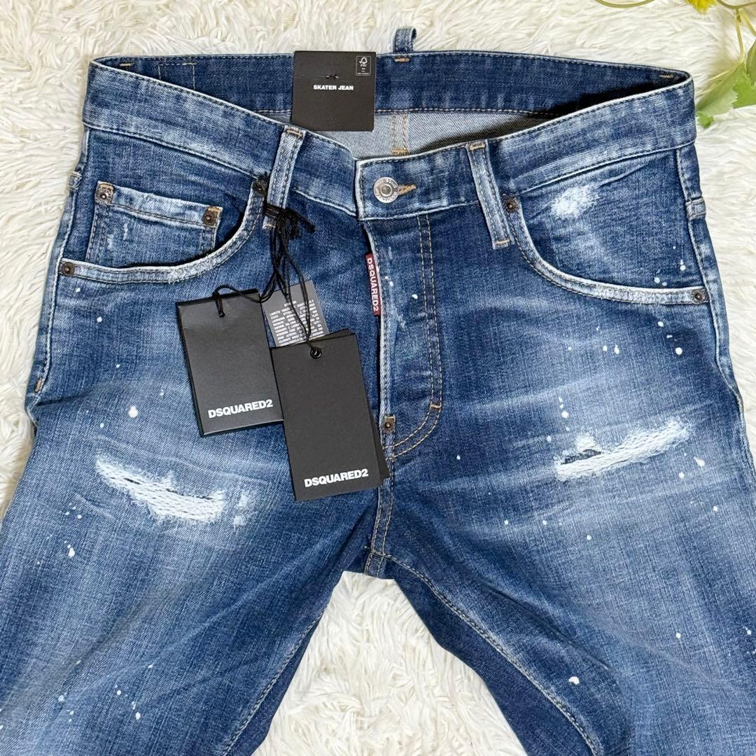 未使用品　DSQUARED2　Skater Jean　スキニーデニム　46
