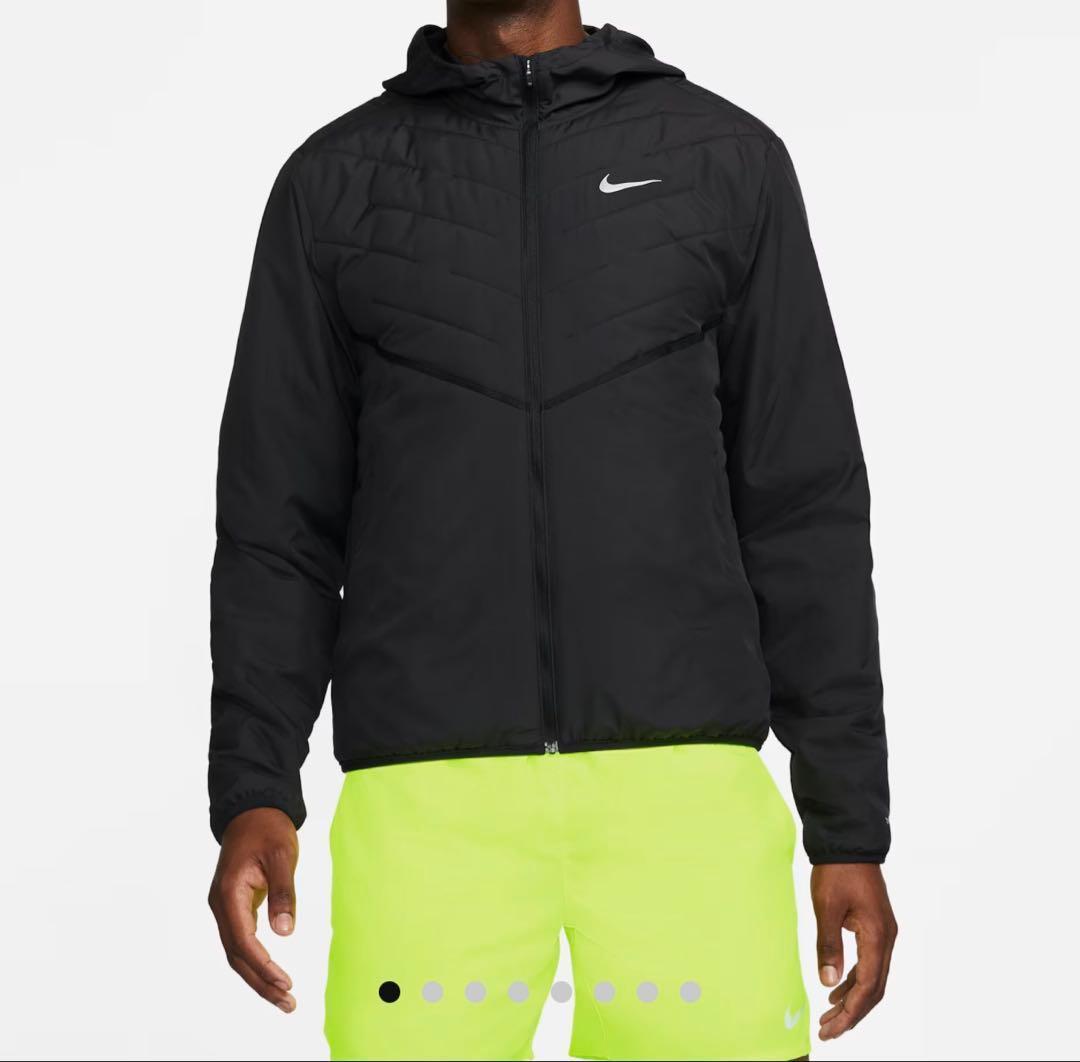 NIKE ランニングジャケット　エアロレイヤージャケット　黒　ブラック　L 新品