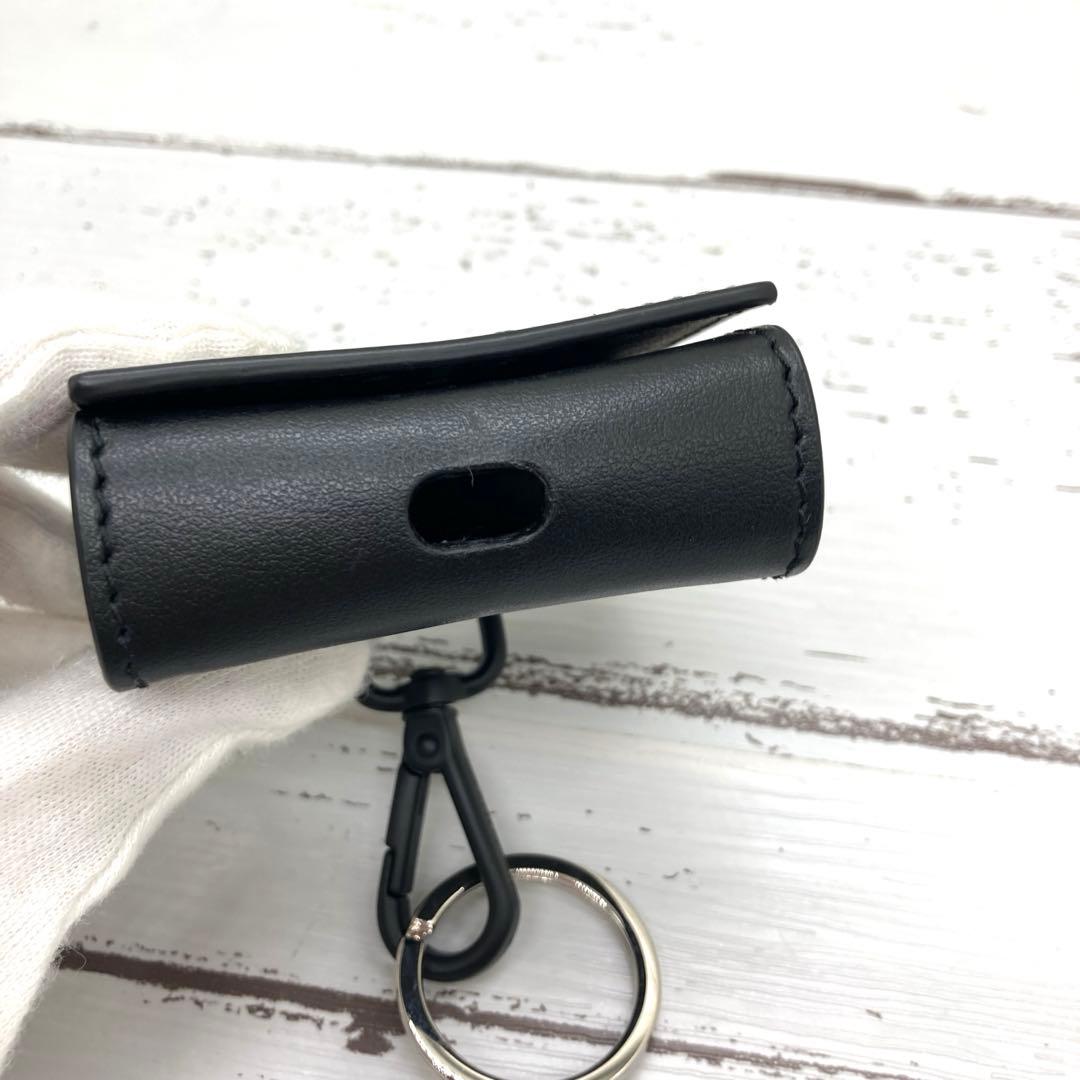 最終価格❣️極美品McQueenマックイーンAirPodsイヤホンケースレザーロゴ