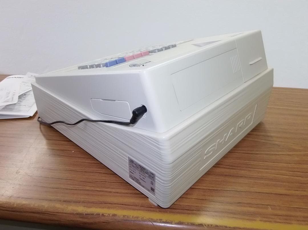 設定無料 シャープXE-A147-W レジスター 軽減税率対応 250721-2