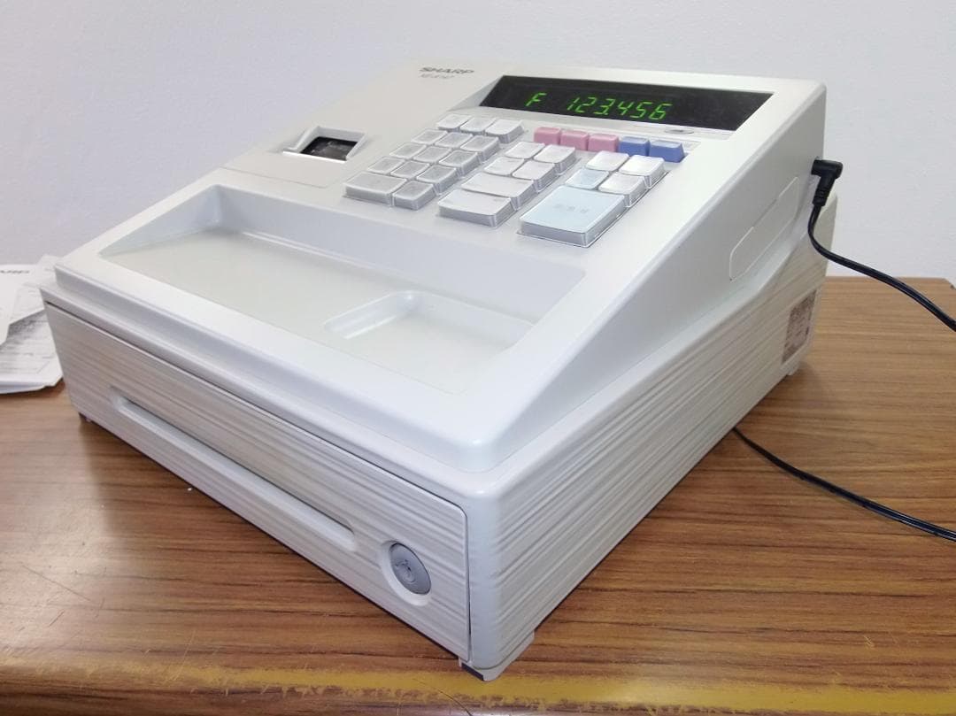 設定無料 シャープXE-A147-W レジスター 軽減税率対応 250721-2