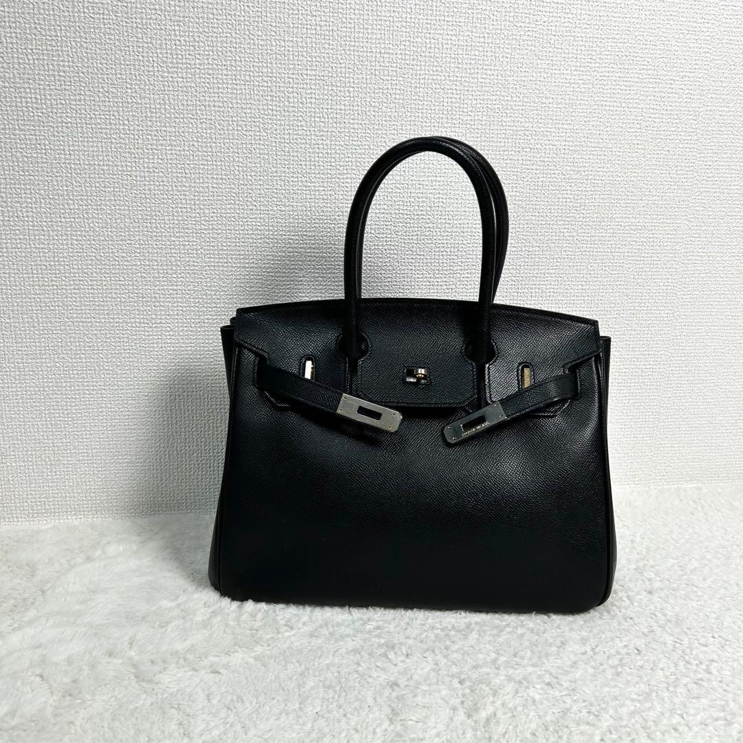 美品✨　EPONINE MILANO　ベルトデザイン　ハンドバッグ　Sサイズ