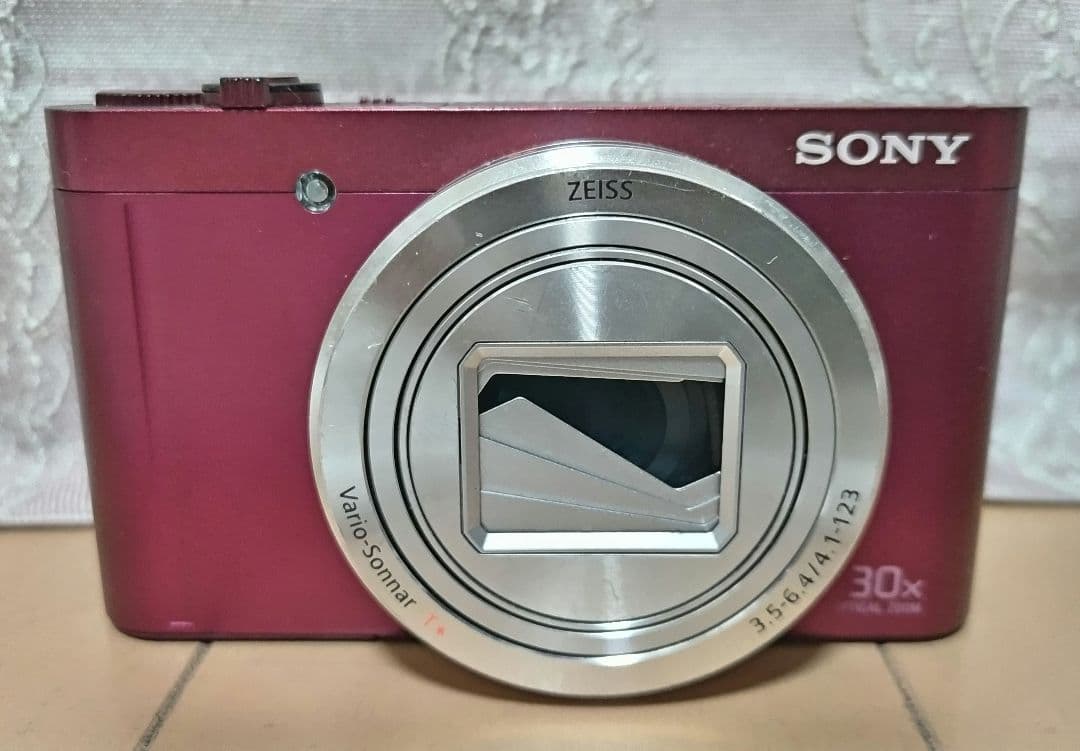 SONY Cyber-shot DSC-WX500 レッド ジャンク
