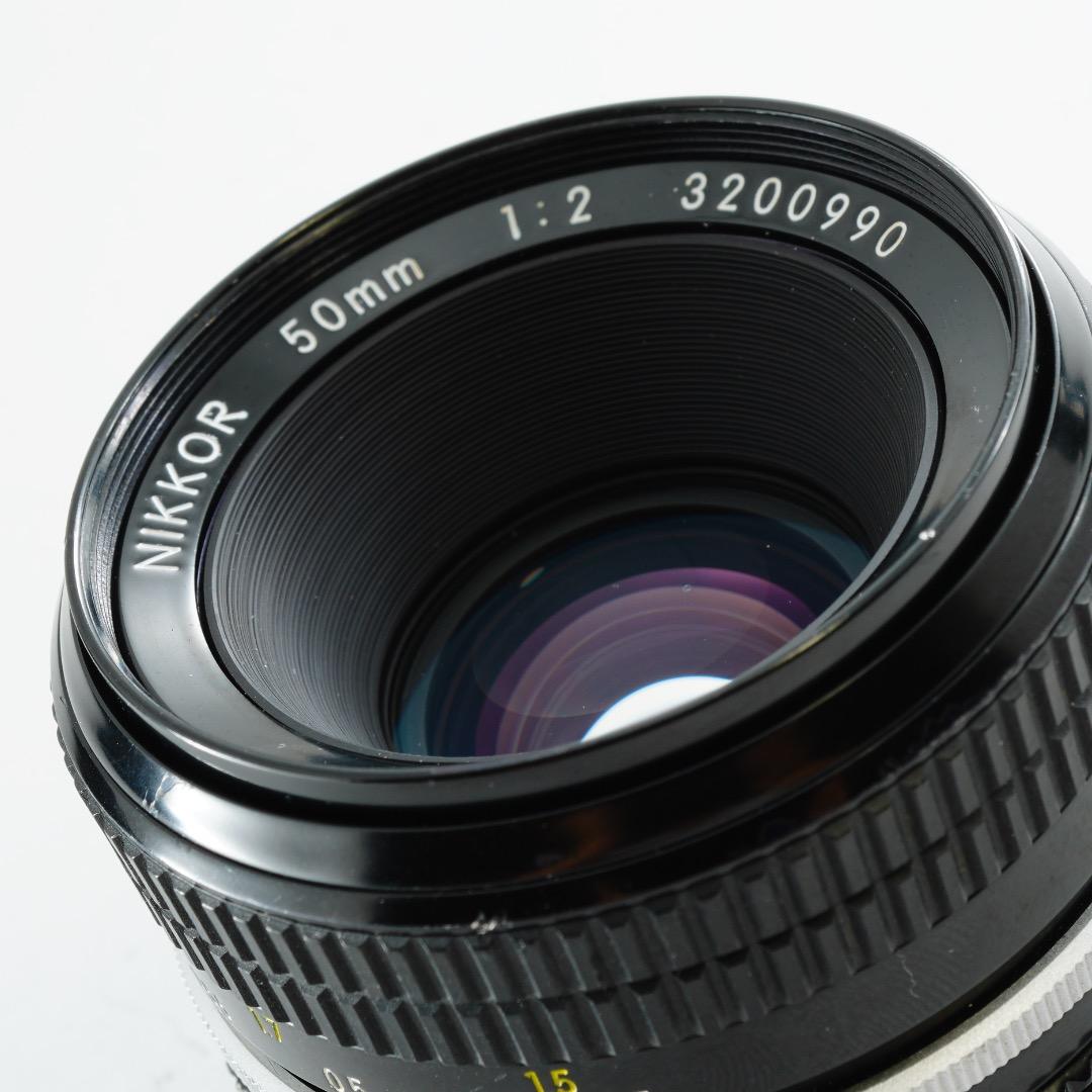 【極美品】動作◎ ニコン Ai Nikkor 50mm F2 990