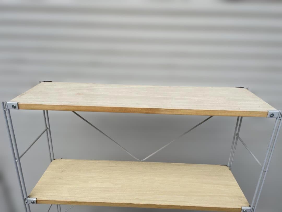 ★ MUJI 無印良品 スチールユニット シェルフ H176xW84xD25cm