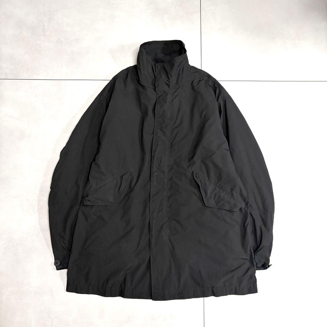 美品✨エイトン　2024　AIR WEATHER　ショートモッズコート　ブラック