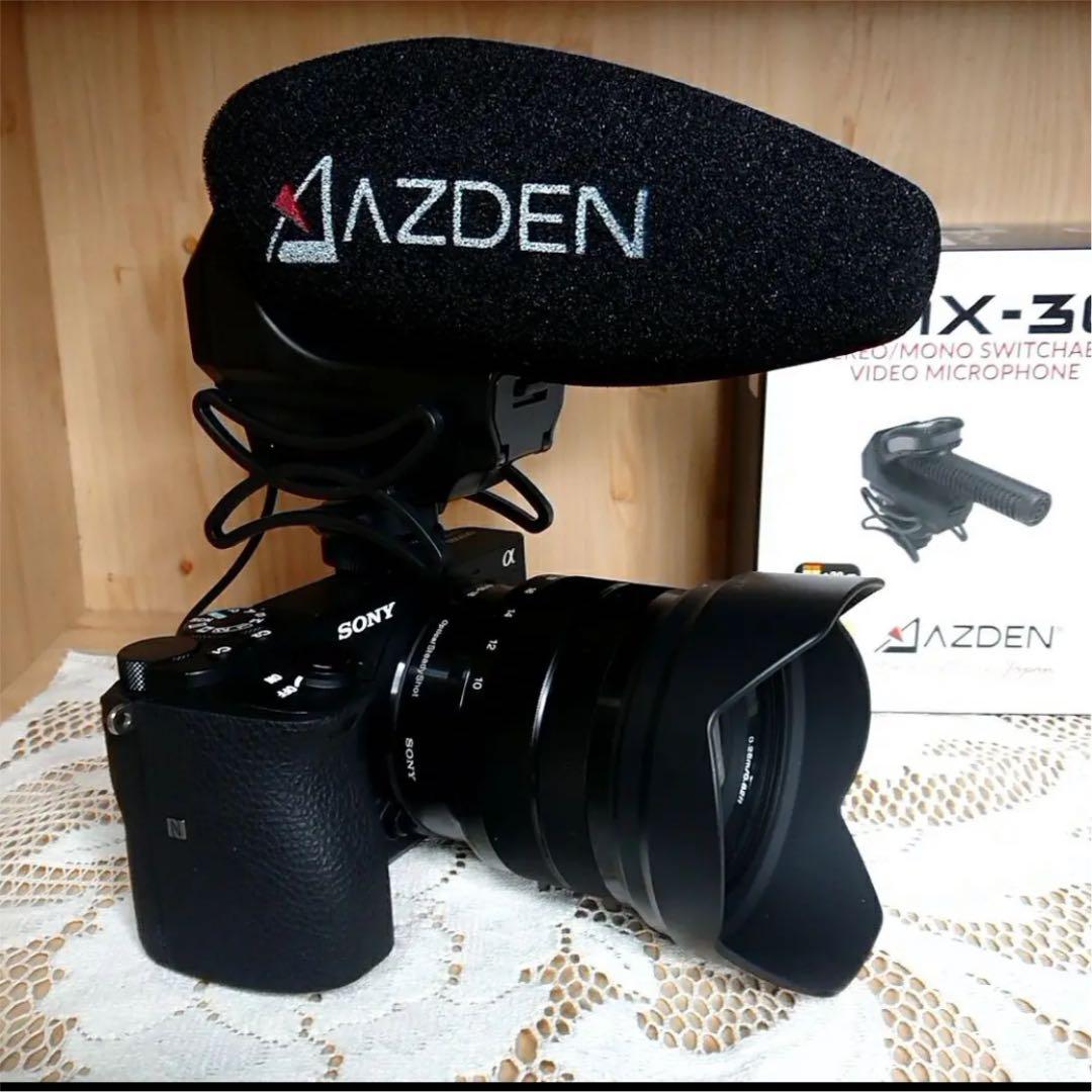 外部マイク！α6400やα6500などにピッタリ！動画撮影！動画投稿に最適！美品