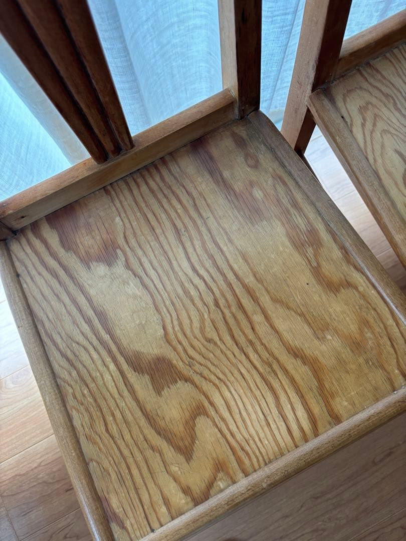 カラスコ！アンティークチェア　２脚セット　krank