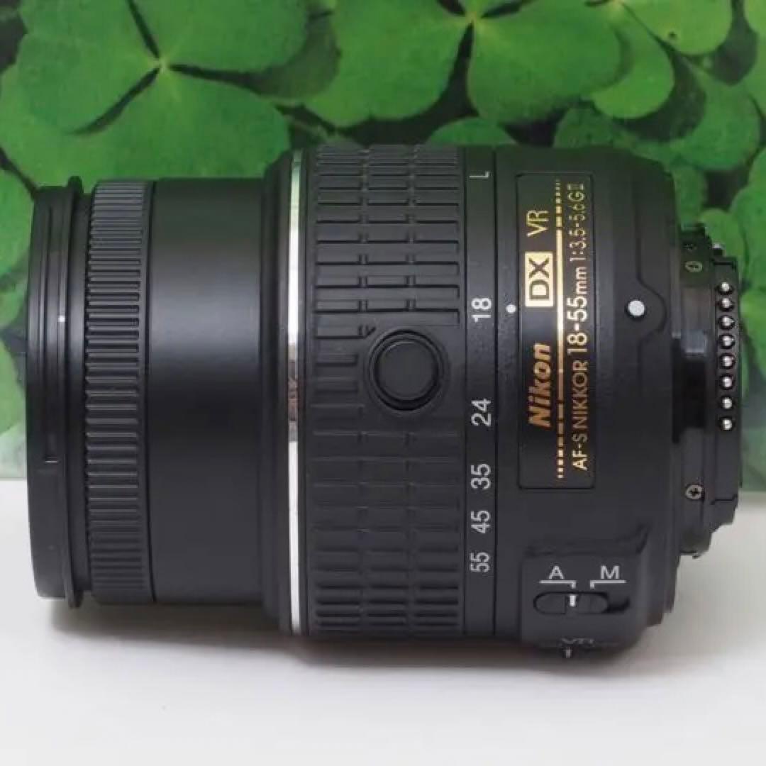 【美品】Nikonニコン❣️標準ズームAF-S18-55mmVR⭐️使い勝手抜群