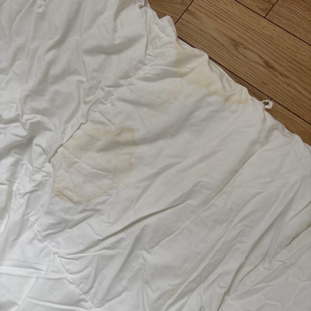 わ*ま様 フランスベッド羽毛布団ダブルサイズ２枚構造掛け布団 ホワイト　シーツカ