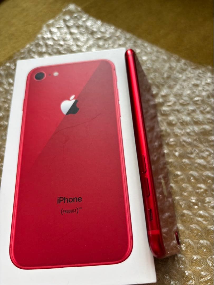 ［SIMフリー/匿名配送］iPhone8 64GB本体 RED
