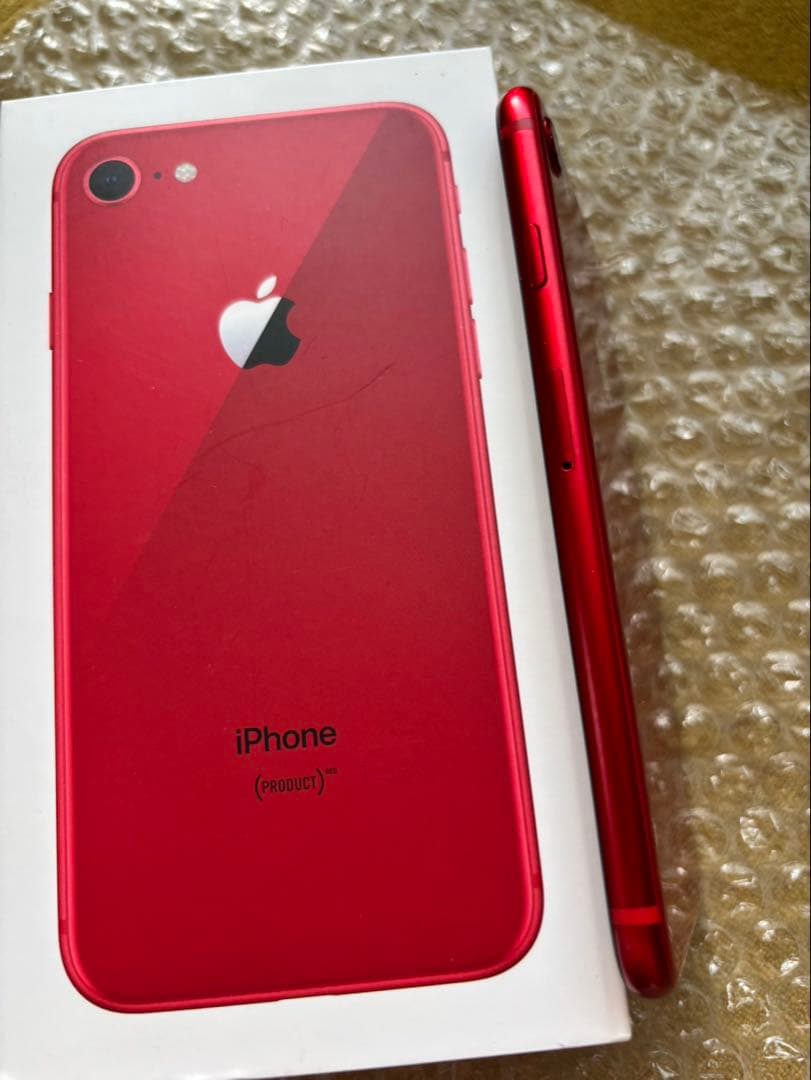 ［SIMフリー/匿名配送］iPhone8 64GB本体 RED