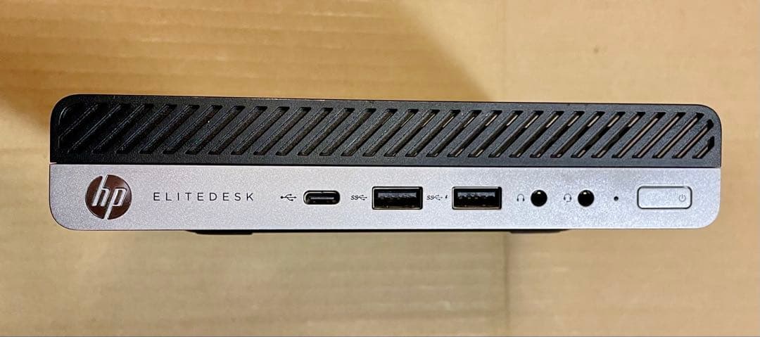 整備済 HP EliteDesk 800 Core i7 8700t ミニPC