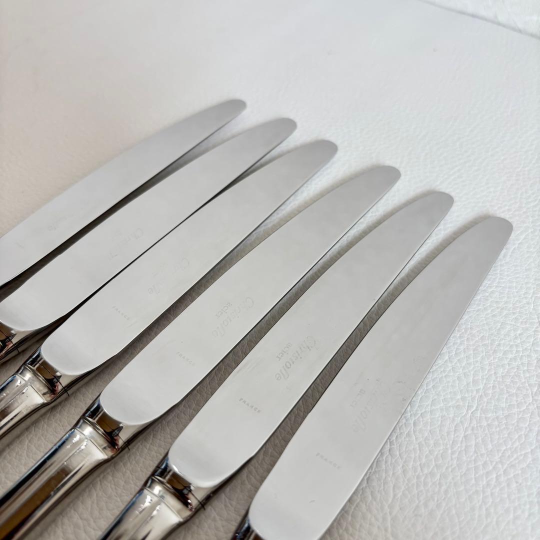 【希少】【良品】【クリストフル】フォーク ナイフ カトラリー セット ディナー