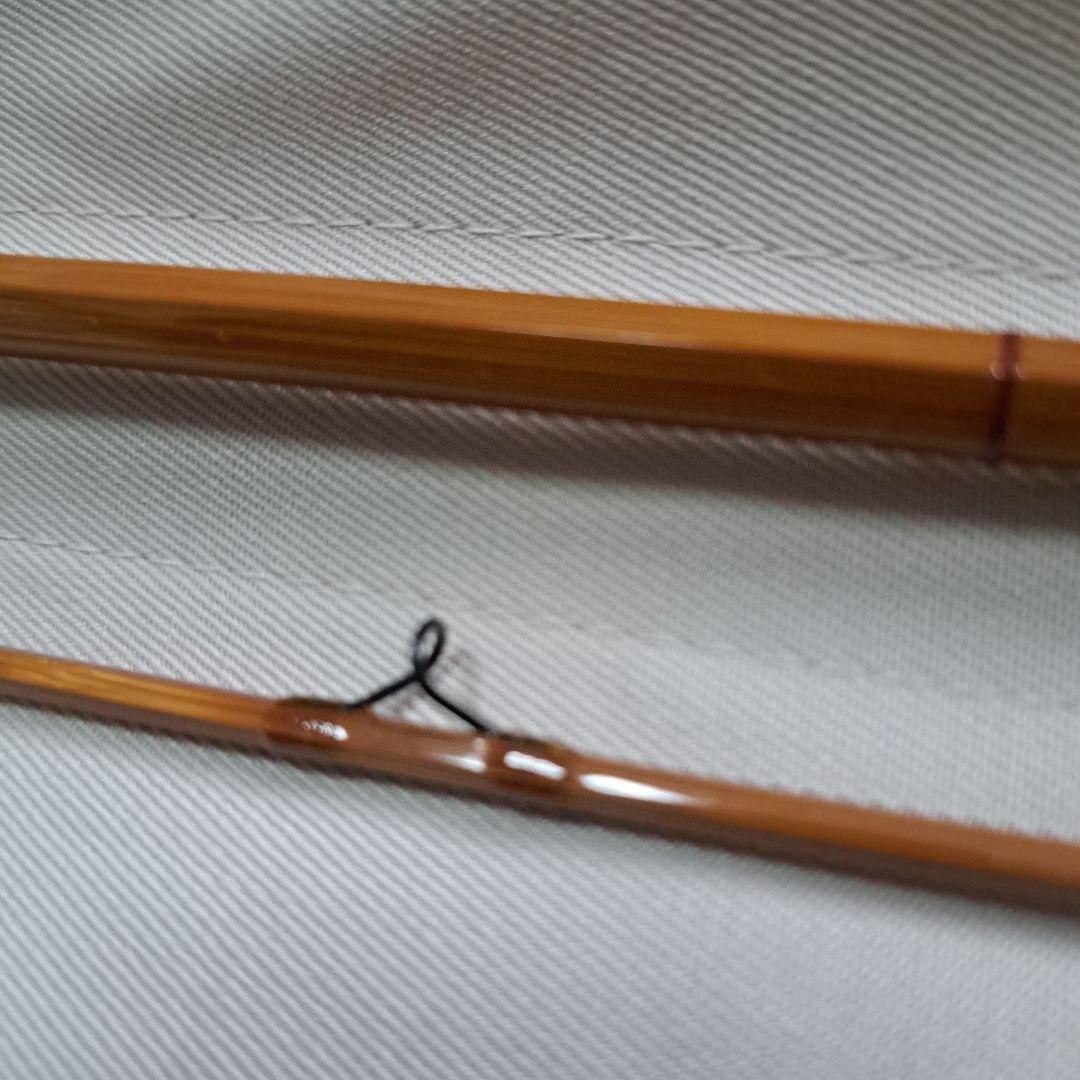 バンブーロッド　6,3#4　地元ビルダー製作 Asamaロッド　美品