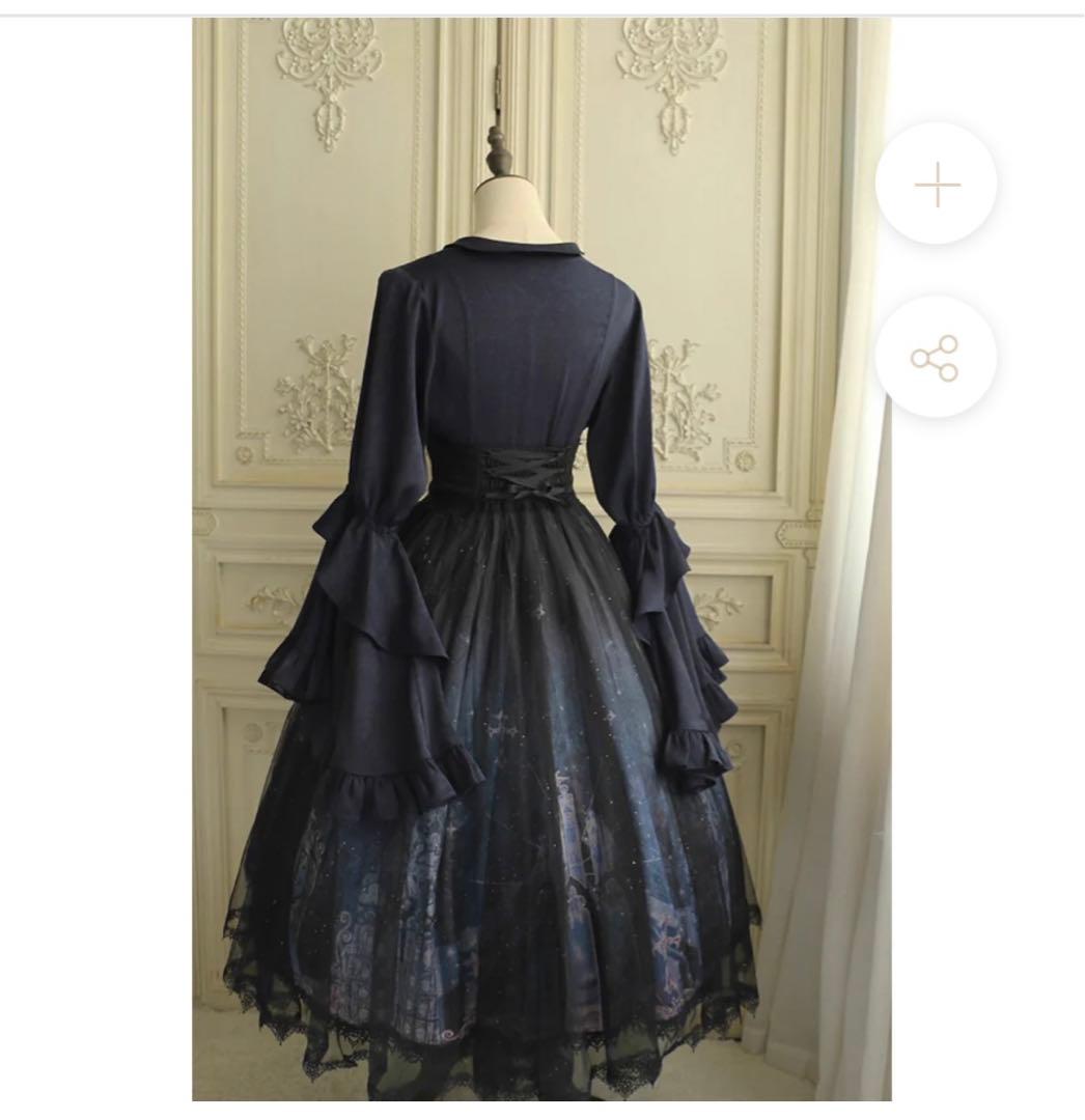 MANUSMACHINA 星降る夜の礼拝堂ジャンパースカートLサイズ海外ロリィタ