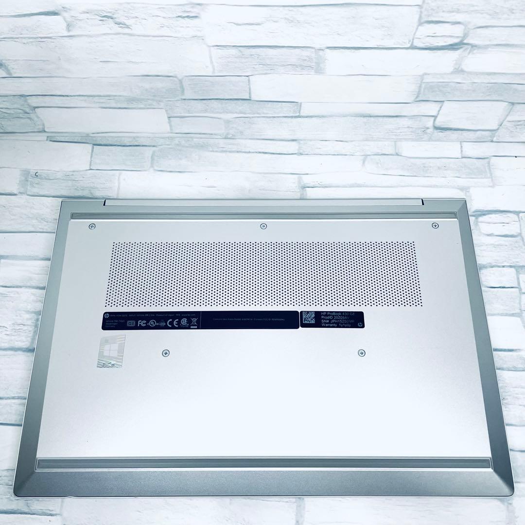 hp probook 430 g8 11世代i5 フルHD office 軽量