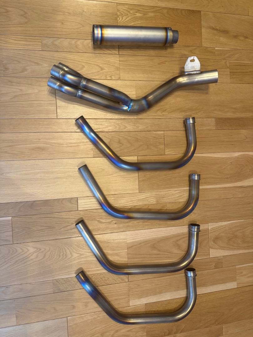 チタン CBX400F プロタッチ　マフラー