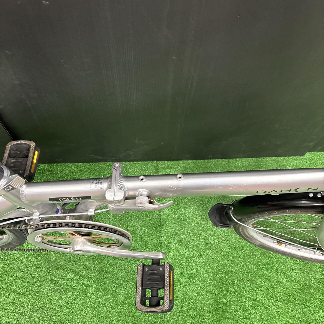 折りたたみ自転車 DAHON route シルバー