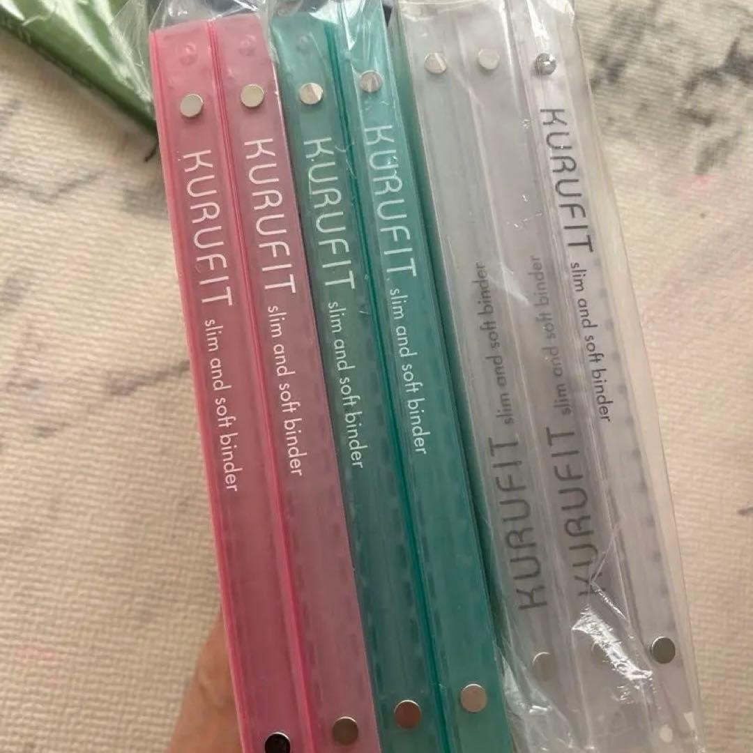 新品　15冊　A5 バインダー　ファイル　クルフィット　KURUFIT