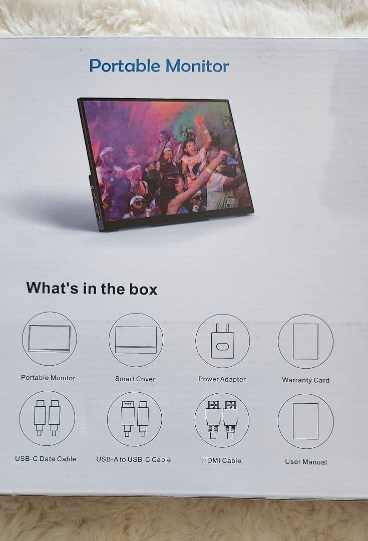 【送料無料】15.6インチ タッチパネルモバイルモニター