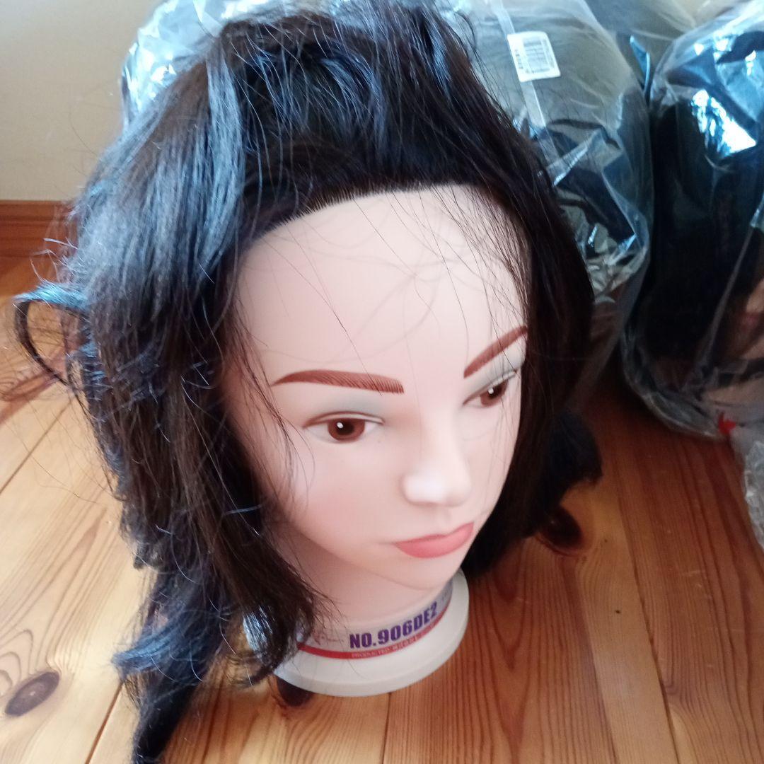 新品未使用10体、使用済み1体　 美容師国家試験練習用ウィッグ