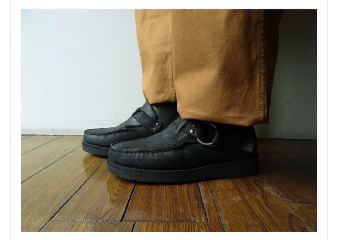 エンジニアード　ガーメンツ　SEBAGO リングブーツ　チャッカ　ブラック