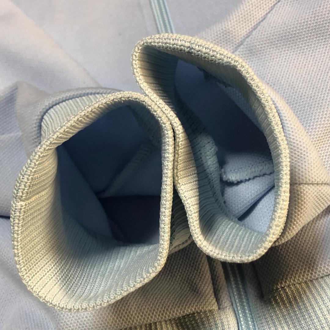 90年代 デサント製 アディダス トラックジャケット トレフォイルロゴ刺繍 S