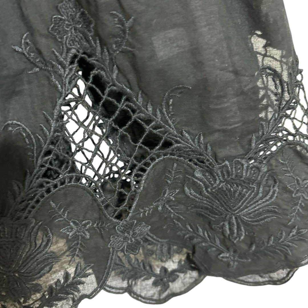 【美品】24ssスローブイエナ カット刺繍キャミブラウス ブラウス