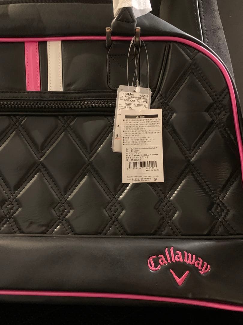 【定価14,300円・新品未使用】CALLAWAY キャロウェイ ボストンバッグ