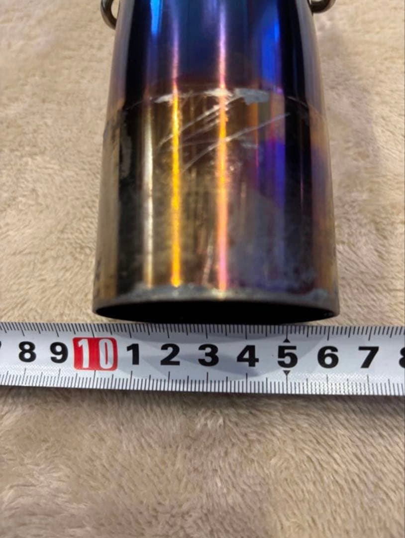 カワサキZX-6R G型用　BEET製　中間パイプ、リングパイプ中古