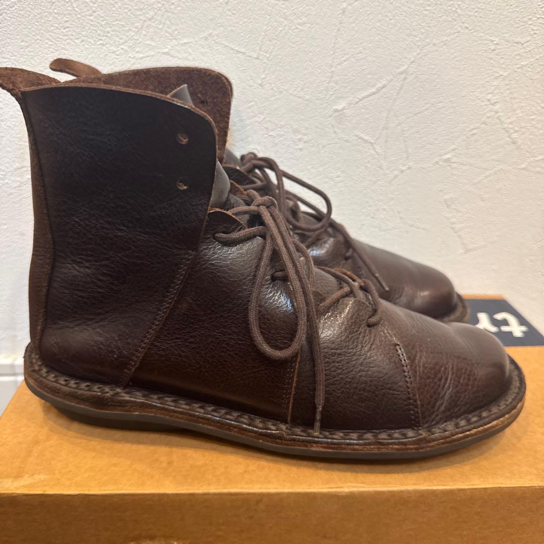 TRIPPEN トリッペン nomad ノマド ダークブラウン レザー ブーツ