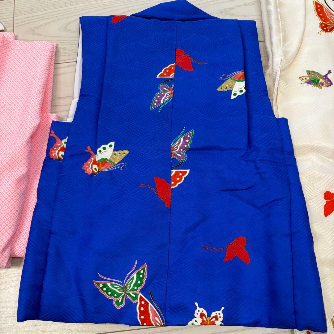 七五三 子供　着物　セット　3歳　被布　5点セット