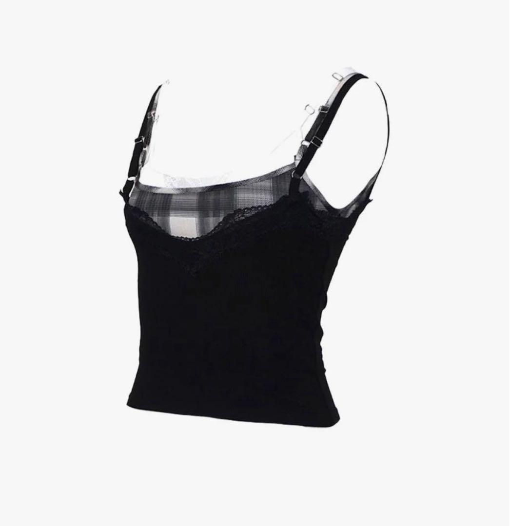 即日発送 S layered camisole 1 the red thread