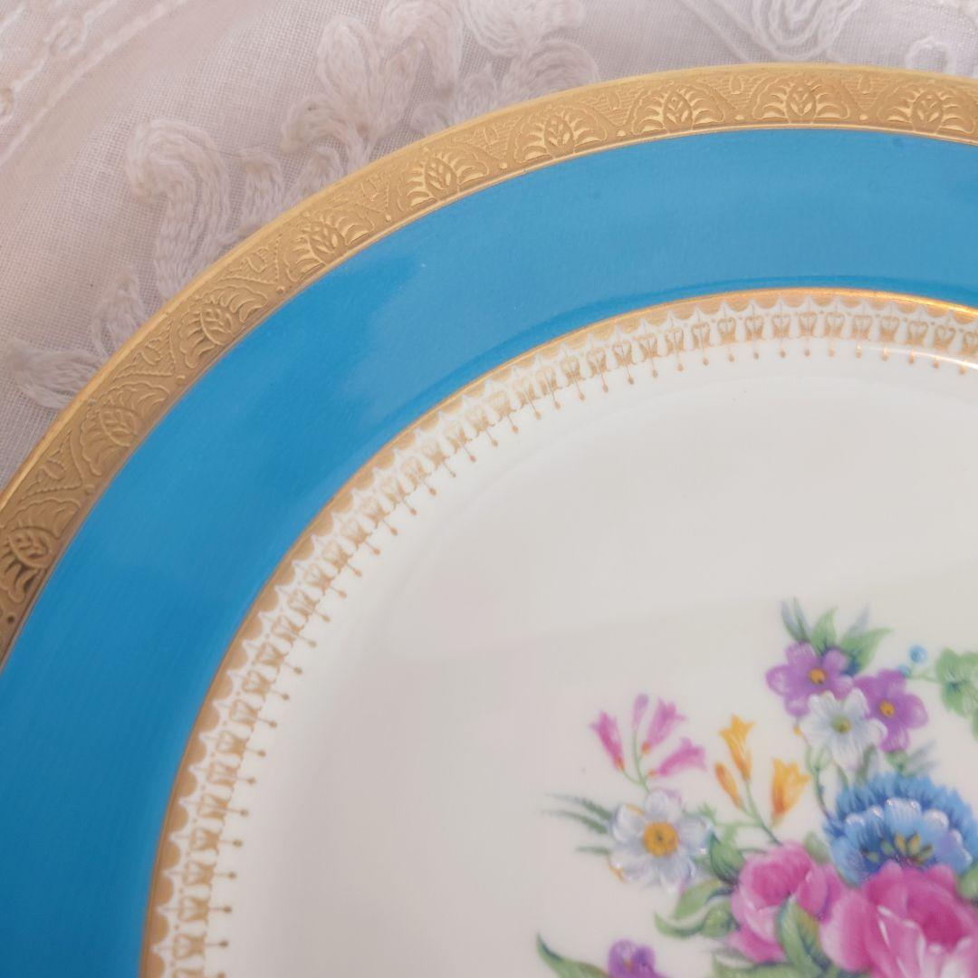 リモージュ　アンティーク　アレンフェルト　飾皿　皿　プレート